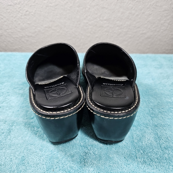 Cole Haan Elyssa Black Leather Mules Size 7 - Picture 3 of 12